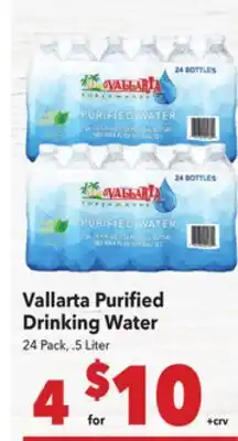 Vallarta Supermarkets Vallarta Purified Drinking Water offer