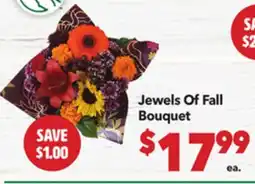 Vallarta Supermarkets Jewels Of Fall Bouquet offer