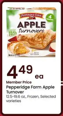 Albertsons Pepperidge Farm Apple Turnover offer