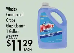 Smart & Final Windex Commercial Grade Glass Cleaner 1 Gallon offer