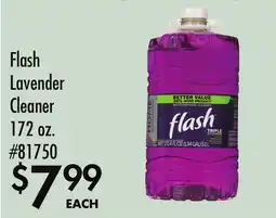 Smart & Final Flash Lavender Cleaner offer