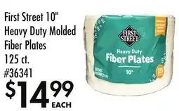 Smart & Final First Street 10 Heavy Duty Molded Fiber Plates offer