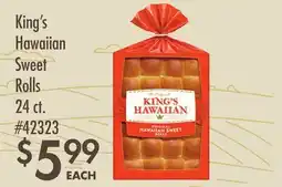 Smart & Final King's Hawaiian Sweet Rolls offer