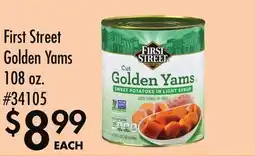 Smart & Final First Street Golden Yams offer