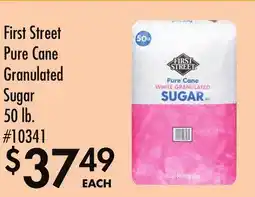 Smart & Final First Street Pure Cane Granulated Sugar offer