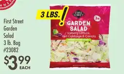 Smart & Final First Street Garden Salad offer