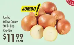 Smart & Final Jumbo Yellow Onions offer