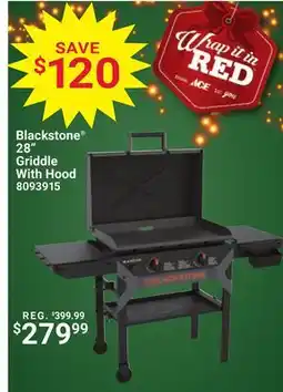 Ace Hardware Blackstone 28 Griddle With Hood offer