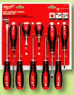 Ace Hardware 10 Pc. Screwdriver Set offer
