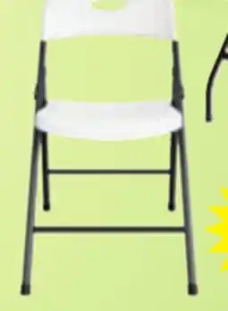Ace Hardware White Folding Chair, 250 Lb offer