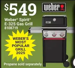 Ace Hardware Weber Spirit E-325 Gas Grill offer
