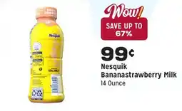 Grocery Outlet Bananastrawberry Milk offer