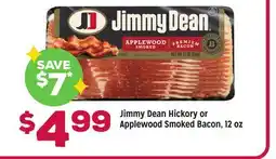 Grocery Outlet Jimmy Dean Hickory or Applewood Smoked Bacon offer