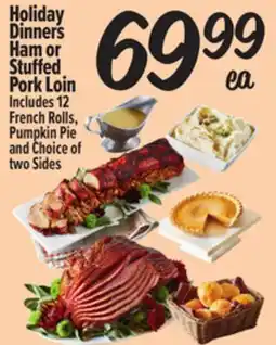 El Super Fresh Holiday Dinners Ham or Stuffed Pork Loin offer