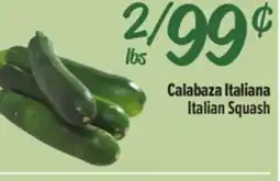 El Super Fresh Italian Squash offer