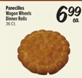 El Super Fresh Wagon Wheels Dinner Rolls offer