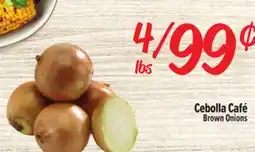 El Super Fresh Brown Onions offer