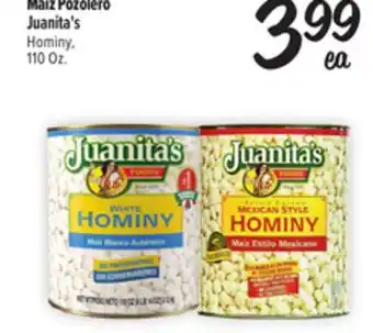 El Super Fresh Juanita's Hominy offer