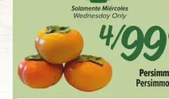 El Super Fresh Persimmons offer