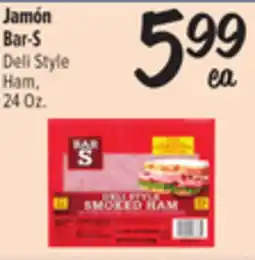 El Super Fresh Bar-S Deli Style Ham offer