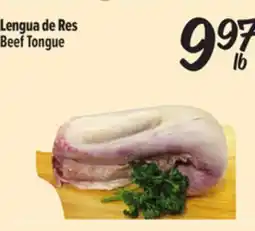 El Super Fresh Beef Tongue offer
