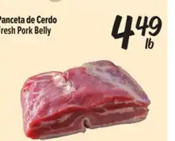 El Super Fresh Fresh Pork Belly offer