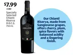 Aldi Specially Selected Chianti Riserva offer