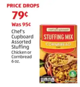 Aldi Chef's Cupboard Assorted Stuffing Chicken or Cornbread offer