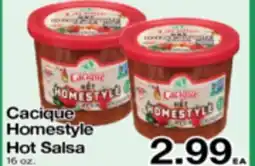 Superior Grocers Cacique Homestyle Hot Salsa offer