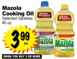 Superior Grocers Mazola Cooking Oil offer