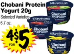 Superior Grocers Chobani Protein Yogurt 20g offer