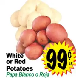 Superior Grocers White or Red Potatoes offer