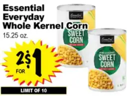 Superior Grocers Essential Everyday Whole Kernel Corn offer