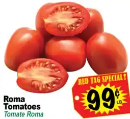 Superior Grocers Roma Tomatoes offer