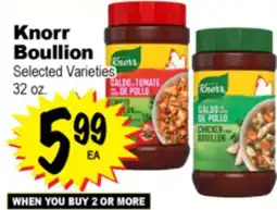 Superior Grocers Knorr Boullion offer