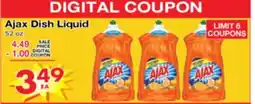 Superior Grocers Ajax Dish Liquid offer