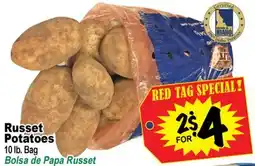 Superior Grocers Russet Potatoes offer