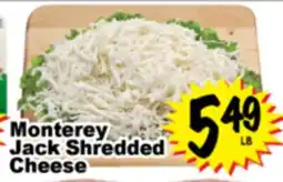 Superior Grocers Monterey Jack Shredded Cheese offer