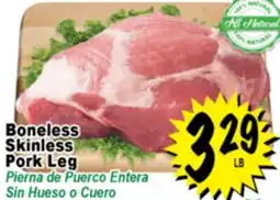Superior Grocers Boneless Skinless Pork Leg offer
