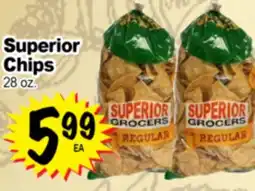 Superior Grocers Superior Chips offer