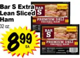Superior Grocers Bar S Extra Lean Sliced Ham offer