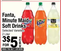 Superior Grocers Fanta, Minute Maid Soft Drinks offer