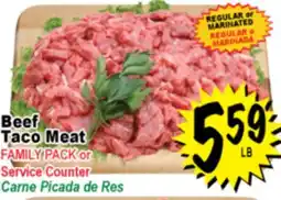 Superior Grocers Beef Beef Taco Meat offer