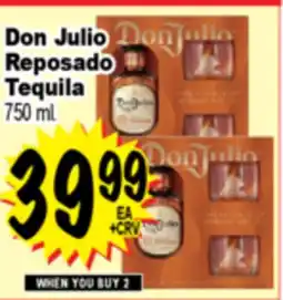 Superior Grocers Don Julio Reposado Tequila offer