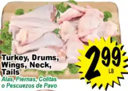 Superior Grocers Turkey, Drums, Wings, Neck, Tails offer