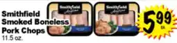 Superior Grocers Smithfield Smoked Boneless Pork Chops offer