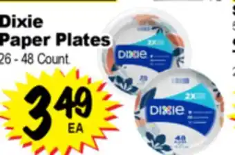 Superior Grocers Dixie Dixie Paper Plates offer