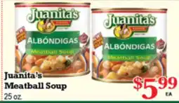 Superior Grocers Juanita's Meatball Soup offer