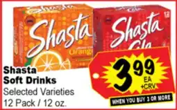 Superior Grocers Shasta Soft Drinks offer