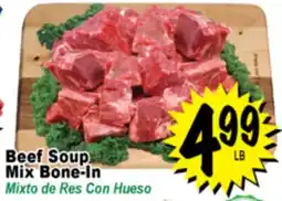 Superior Grocers Beef Soup Mix Bone-In offer